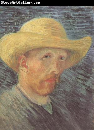 Vincent Van Gogh Self-Portrait wtih Straw Hat (nn04)